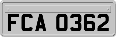 FCA0362