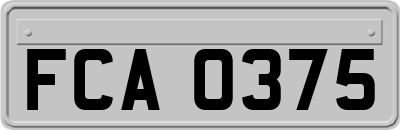 FCA0375