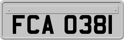 FCA0381