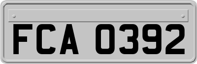 FCA0392