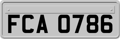 FCA0786