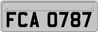 FCA0787