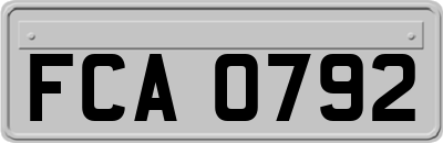FCA0792