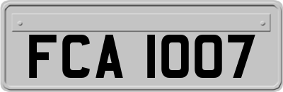 FCA1007