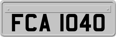 FCA1040