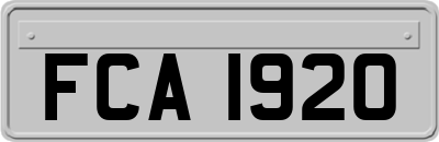 FCA1920