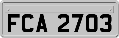 FCA2703