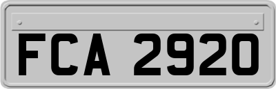 FCA2920