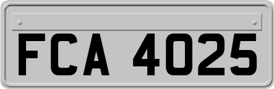 FCA4025