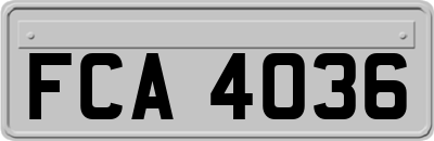 FCA4036
