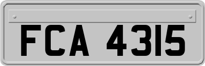 FCA4315