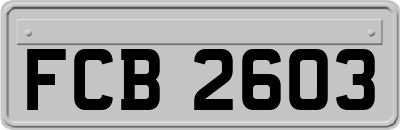 FCB2603