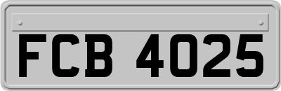 FCB4025