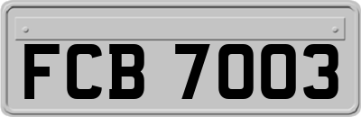 FCB7003