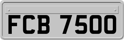 FCB7500