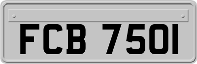 FCB7501