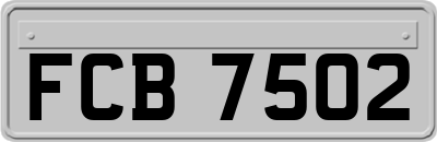 FCB7502