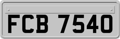 FCB7540