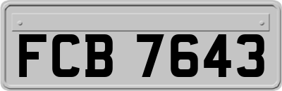 FCB7643