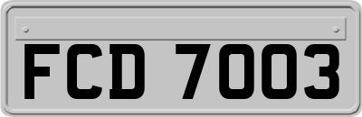 FCD7003