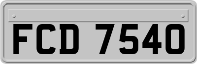 FCD7540