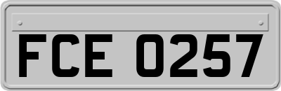 FCE0257
