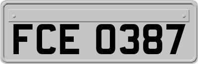 FCE0387