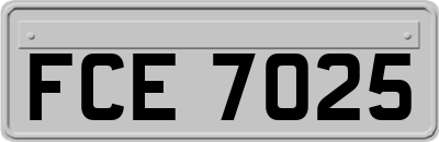 FCE7025