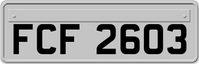 FCF2603