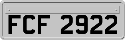FCF2922