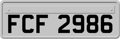 FCF2986