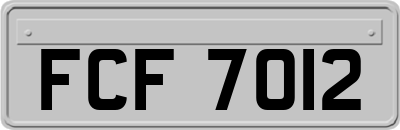 FCF7012