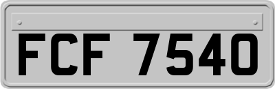 FCF7540