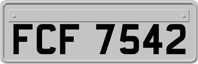 FCF7542