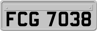 FCG7038
