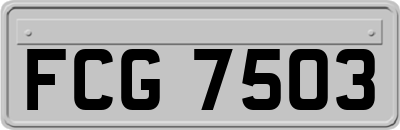 FCG7503