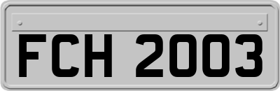 FCH2003