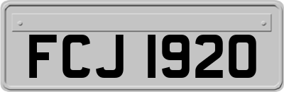 FCJ1920
