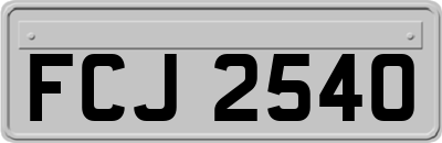 FCJ2540
