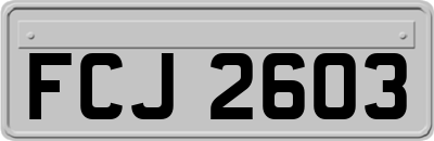 FCJ2603