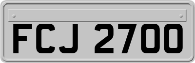 FCJ2700