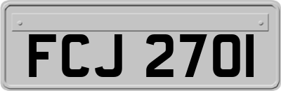 FCJ2701