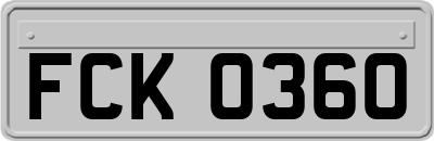 FCK0360