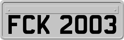 FCK2003