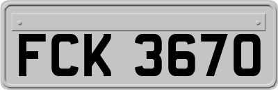 FCK3670