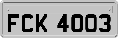FCK4003