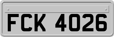 FCK4026