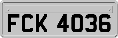 FCK4036