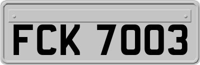 FCK7003