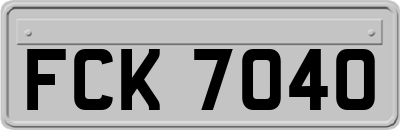 FCK7040